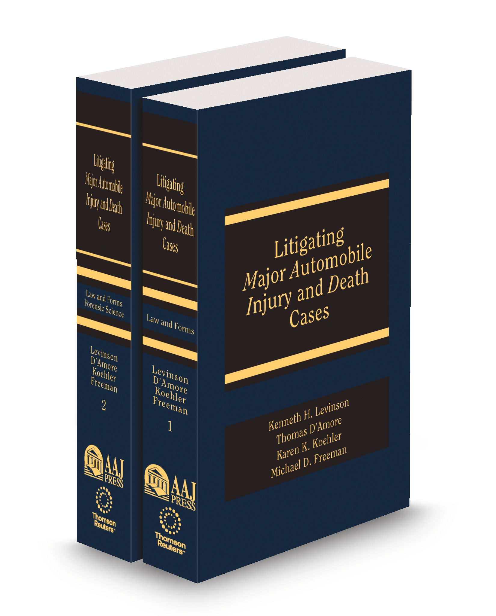 Cover of LITIGATING MAJOR AUTO INJURY AND DEATH CASES FULL SET