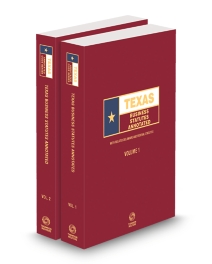 Texas Business Stat Annotated, 2024 ed.