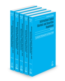 International Capital Markets and Securities Regulation, 2025 ed.
