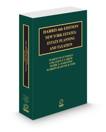 New York Estates Planning and Taxation, 2025-2026 ed.