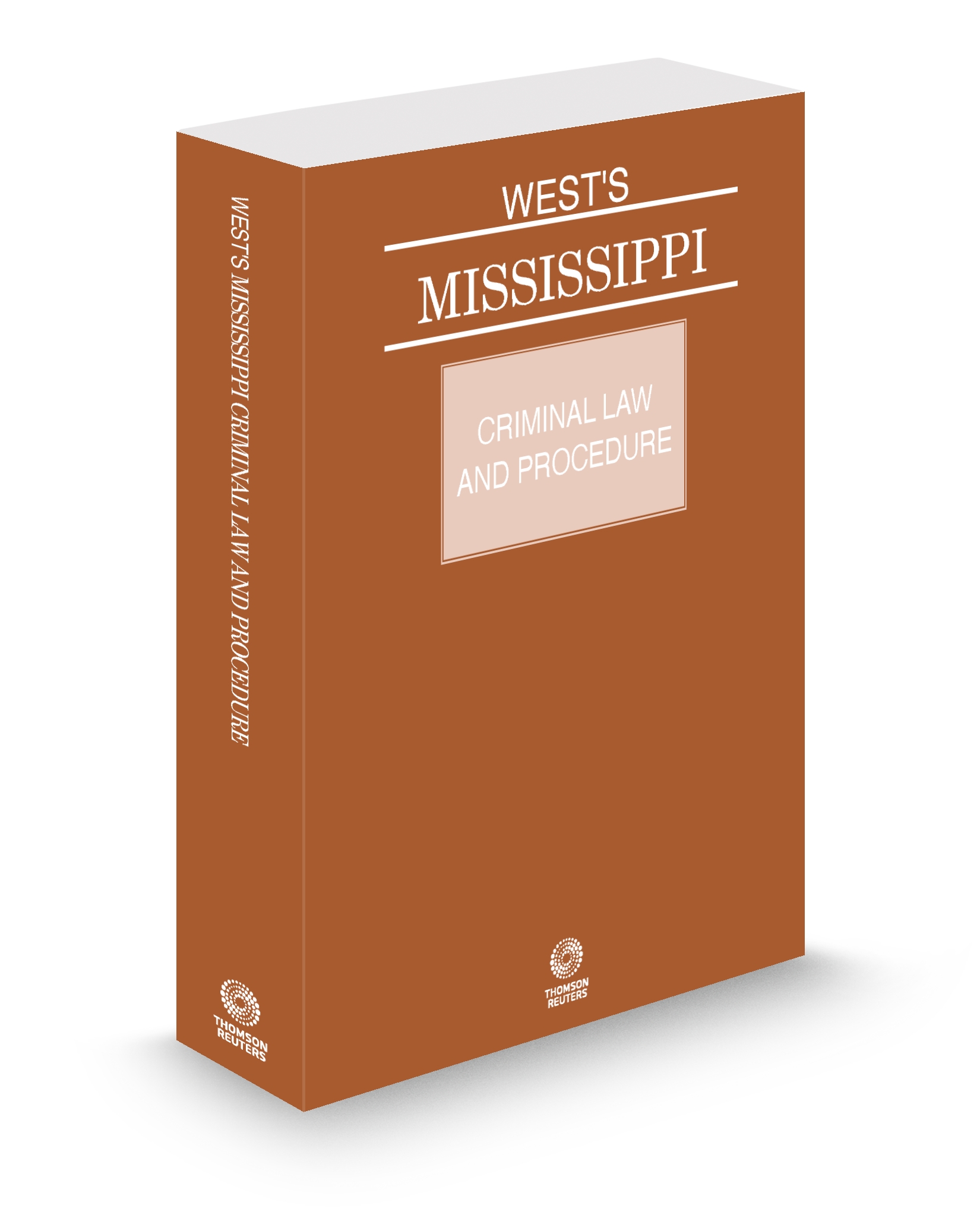 Cover of WEST'S MS CRIMINAL LAW AND PROCEDURE SUB