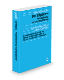 Due Diligence: Periodic Reports and Securities Offerings, 2025-2026 ed.