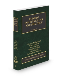 Florida Practice V.17 Insurance Law, 2025-2026 ed.