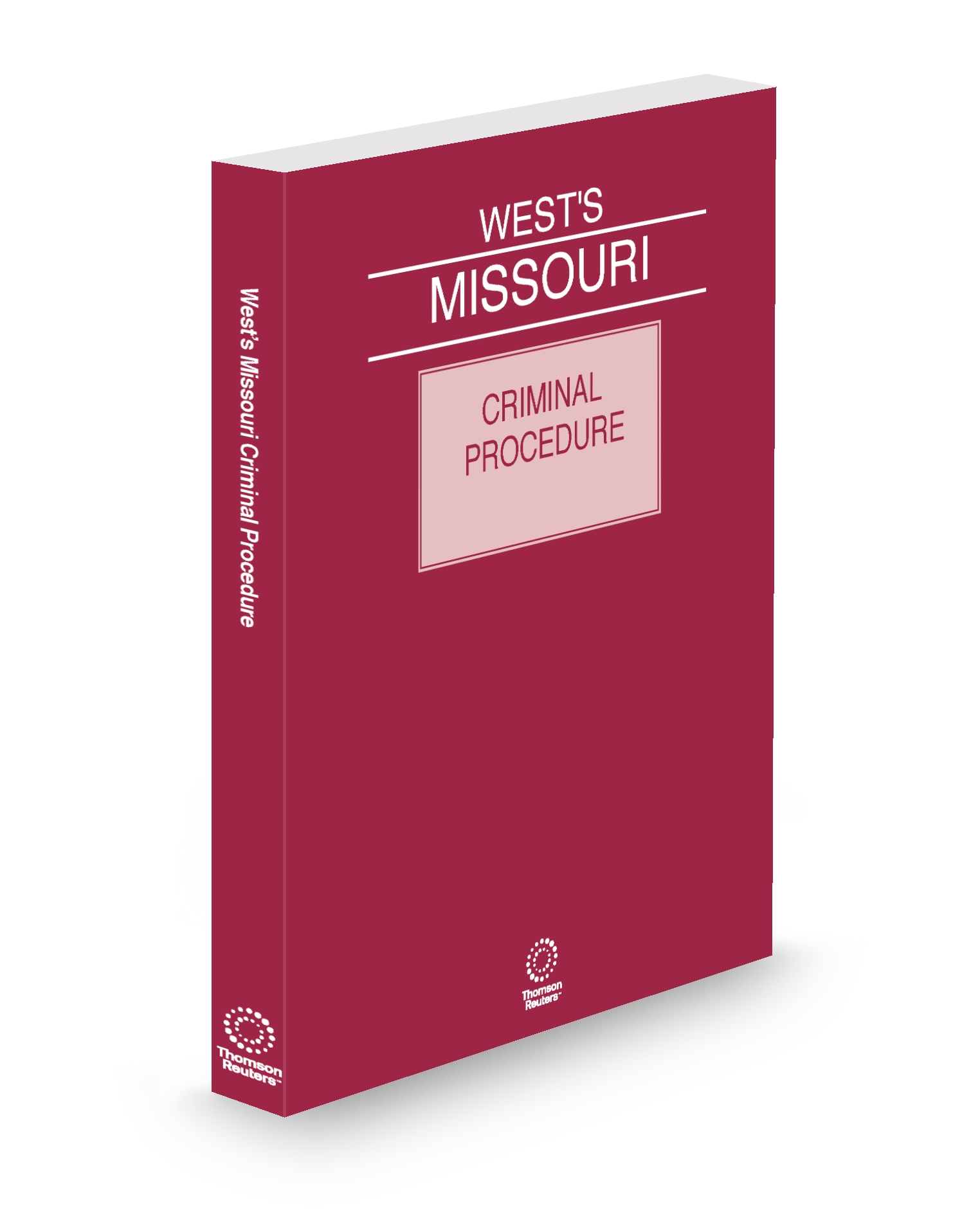Cover of WEST'S MO CRIMINAL PROCEDURE SUB