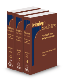 Modern Real Estate Practice Forms, 2025-2026 ed.