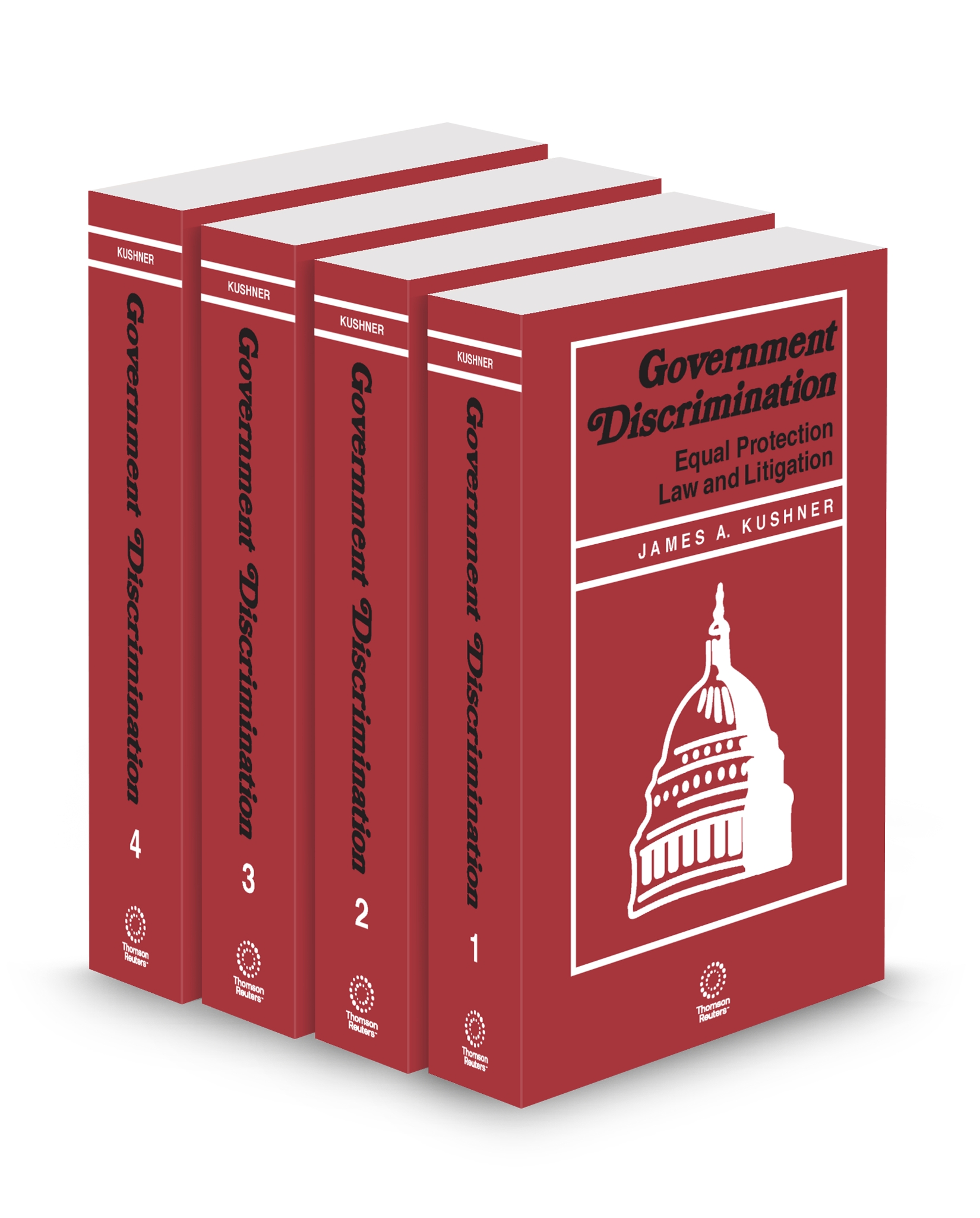 Cover of GOVERNMENT DISCRIMINATION EQUAL PROTECTION LAW AND LITIGATION FULL SET