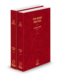 New Jersey Practice General Index