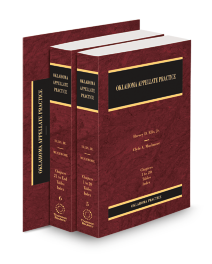 Oklahoma Practice V.5 To 6A Appellate Practice, 2025-2026 ed.