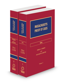 Massachusetts Mottlas Proof of Cases, 2025-2026 ed.