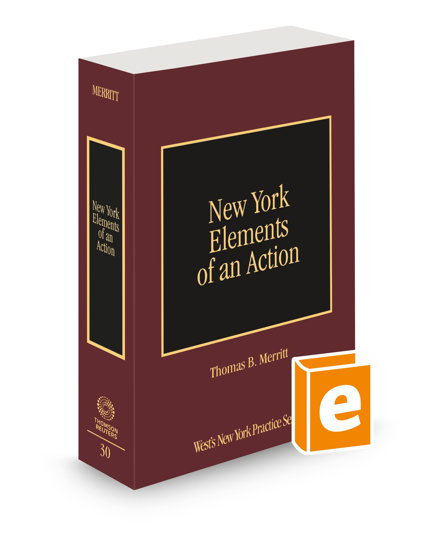 Cover of NY Practice V.30-30A Elements Of Action Sub