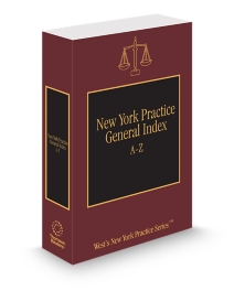 New York Practice General Index