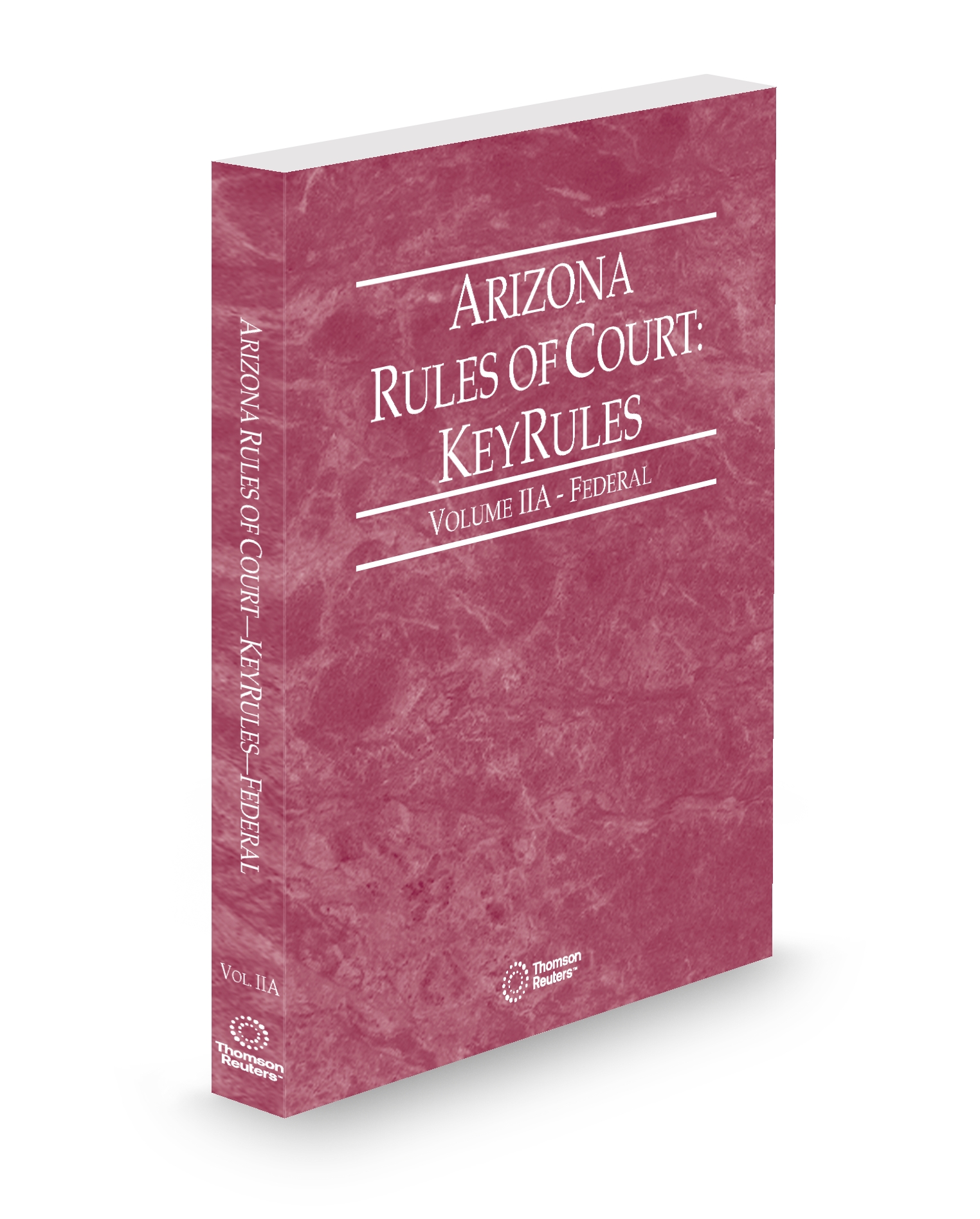 Cover of AZ FEDERAL KEYRULES V.IIA SUB