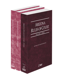 Arizona Court Rules State Federal and Federal KeyRules V.I-V.IIa