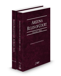 Arizona Court Rules State and State KeyRules V.I-V.Ia