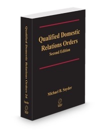 Qualified Domestic Relations Orders, 2025-2026 ed.
