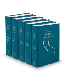 California Session Laws