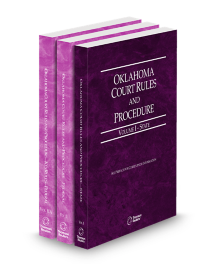 Oklahoma Court Rules State Federal and Federal KeyRules V.I-IIa