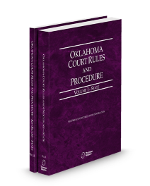 Oklahoma Court Rules State and State KeyRules V.I-Ia