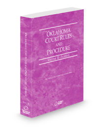 Oklahoma Court Rules Federal V.II, 2026 ed.