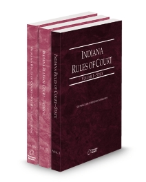 Indiana Court Rules State,Federal and Federal KeyRules V.I To IIa