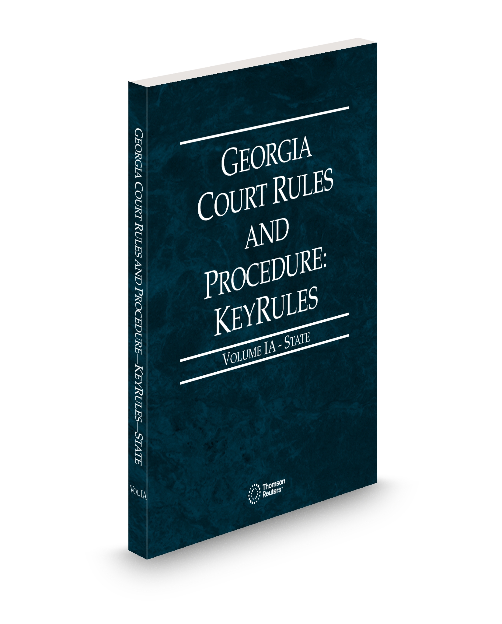 Cover of GA STATE KEYRULES V.IA SUB