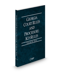 Georgia State KeyRules V.Ia