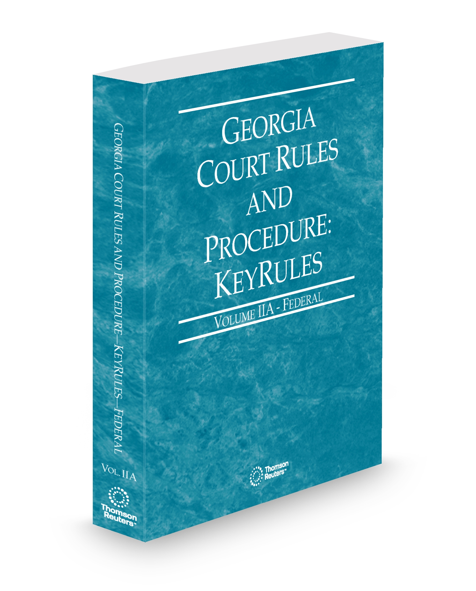 Cover of GA FEDERAL KEYRULES V.IIA SUB