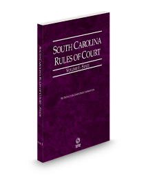 South Carolina Court Rules State V.I, 2026 ed.