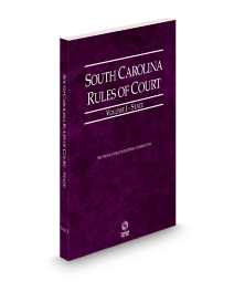 South Carolina Court Rules State V.I, 2026 ed.