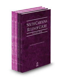 South Carolina Court Rules State, State Key, Federal and Federal Key V.I To IIa