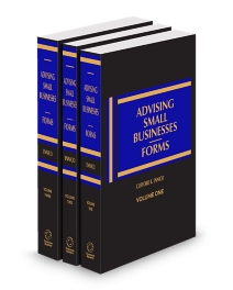 Advising Small Businesses: Forms, 2025-2026 ed.