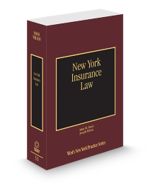 New York Practice V.31 Insurance Law, 2025-2026 ed.