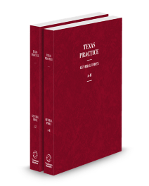Texas Practice General Index