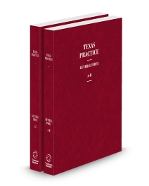 Texas Practice General Index