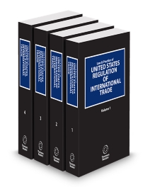 Law and Practice of United States Regulation of International Trade, 2025-2026 ed.