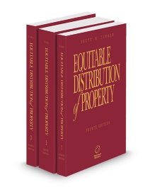 Equitable Distribution of Property, 2025-2026 ed.
