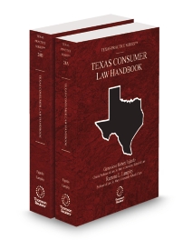 Texas Practice V.28A-28B Consumer Law Handbook, 2025-2026 ed.
