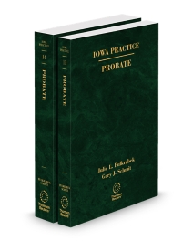 Iowa Practice V.13-14 Probate, 2025-2026 ed.