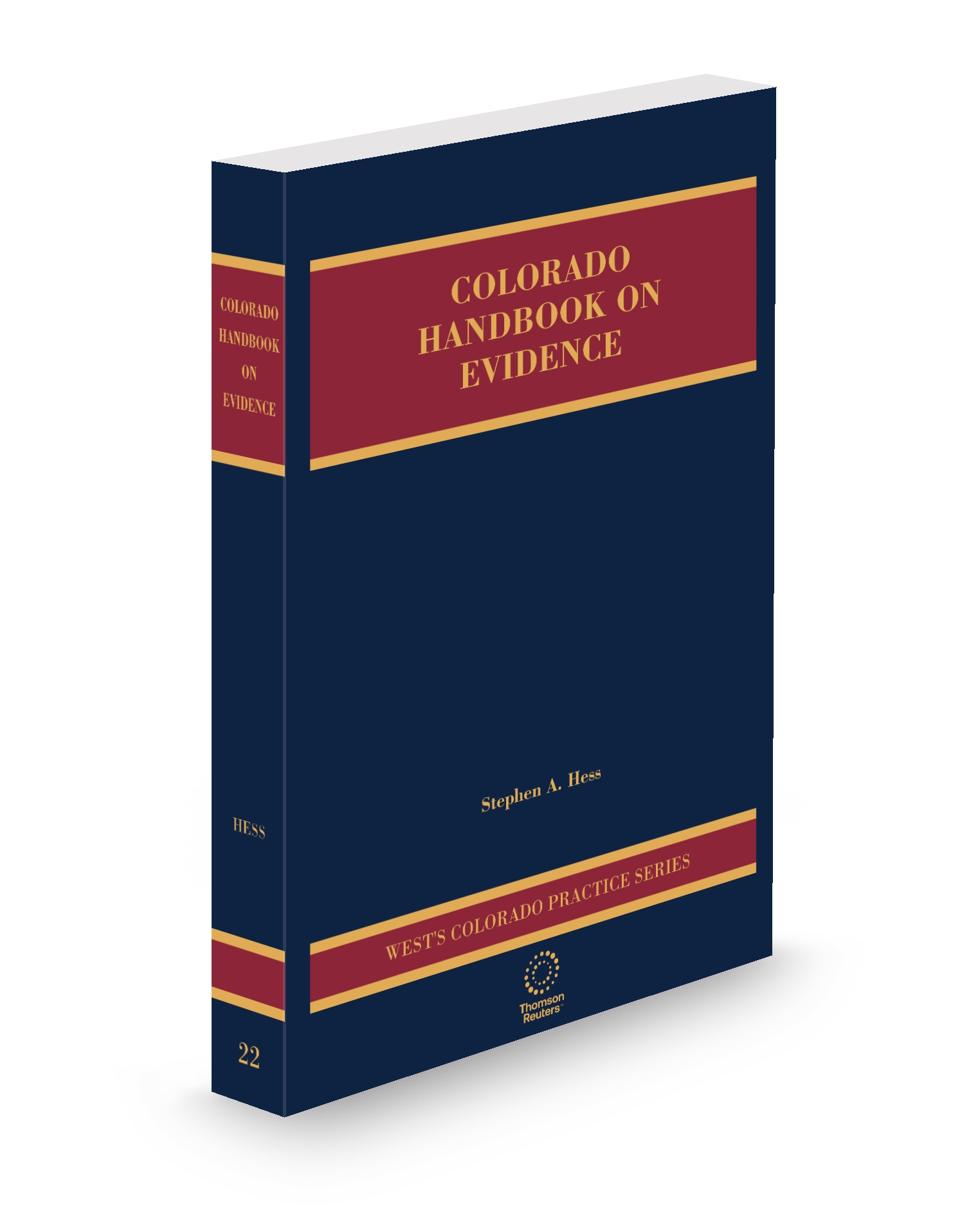 Cover of CO PRACTICE V.22 EVIDENCE HANDBOOK SUB