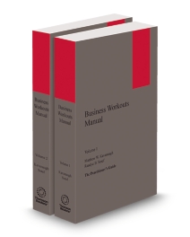 Business Workouts Manual, 2025-2026 ed.