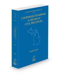 Michigan Court Rules Practice Civil Procedure Handbook, 2026 ed.