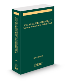 Social Security Disability: Law & Procedure in Federal Court, 2026 ed.