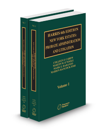 Harris 6th New York Estates: Probate, Administration, and Litigation, 2026 ed.