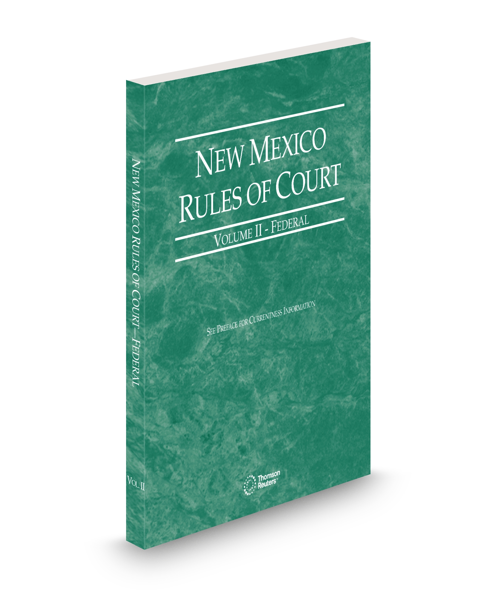 Cover of NM COURT RULES FEDERAL V.II FULL SET