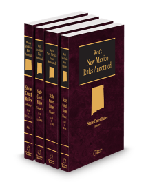 New Mexico Stat Annotated State Court Rules, 2026 ed.