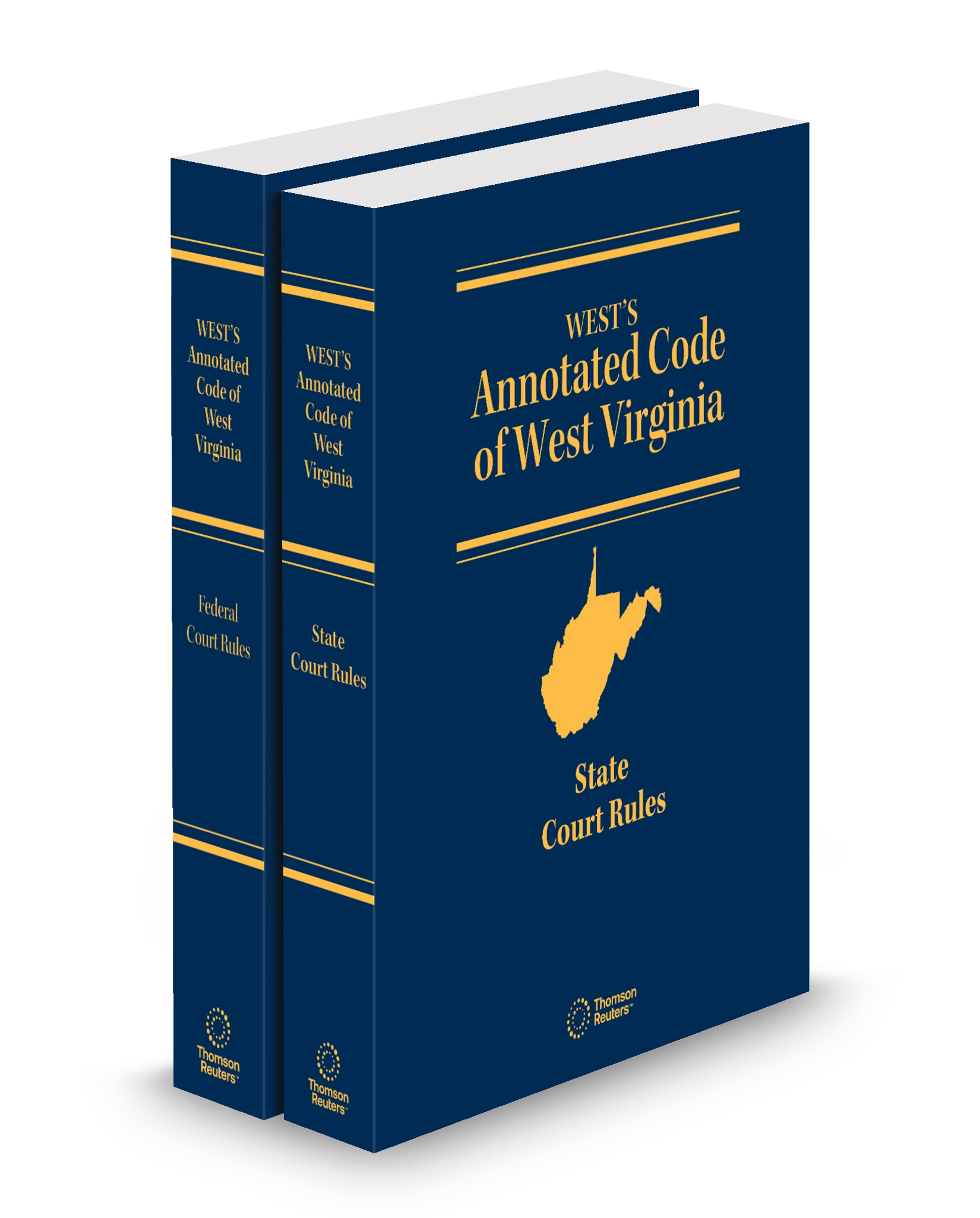 Cover of WV ANNO CODE STATE AND FEDERAL COURT RULES FULL SET