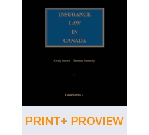 Insurance Law in Canada