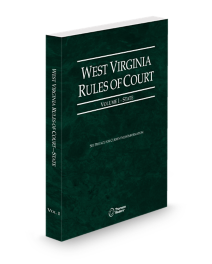 West Virginia Court Rules State V.I, 2026 ed.