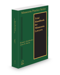 Minnesota Practice V.23 Trial Handbook, 2025-2026 ed.