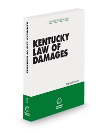Kentucky Law of Damages (Eades), 2026 ed.